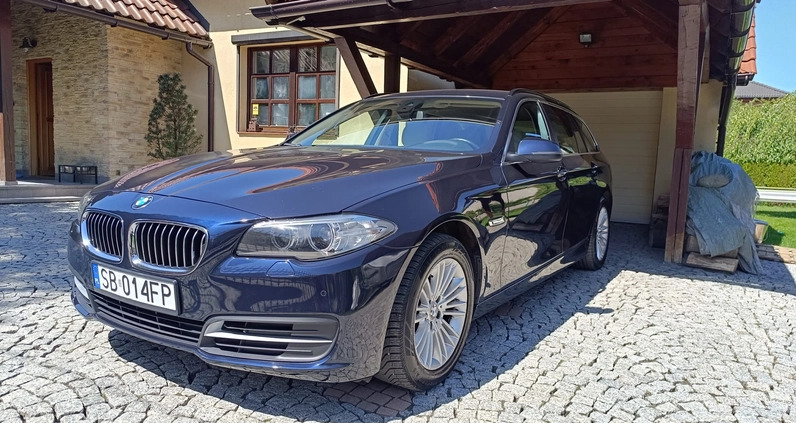 bmw seria 5 BMW Seria 5 cena 68000 przebieg: 176000, rok produkcji 2015 z Biała